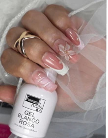 Gel Nail Polish - #71 White Pink - View 2