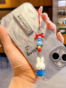 Couples Edition，Miffy & Little Nose Couple Keychain – Licensed Cartoon Couple Pendant for Keys & Bags, Stylish & Cute Key Ring for Couples, Perfect Gift for Valentine's Day, Cute and Durable Accessory for Daily Use, Suitable for Couples Who Love Cartoon Characters, Great for Keys, Bags & Backpack - 情侶款 - 查看 5