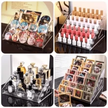 Multi-Functional Acrylic Display Stand, Suitable For Toy Cars And Jewelry - Stackable Multi-Layer Design, Perfect For Christmas And Holiday Gifts