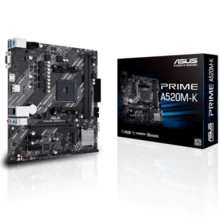 Płyta główna ASUS PRIME A520M-K, gniazdo AMD AM4, kompleksowe chłodzenie, płyta główna Micro ATX, Ethernet 1 Gb, obsługa oprogramowania, wysoka wydajność - Czarne - Zobacz 7