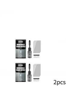 Kit Reparador de Parabrisas, Liquido Sellador para Grietas y Fisuras en Vidrio de Auto/Coche, Reparación Permanente e Invisible, Fácil Instalación, Oferta con Envío Gratis| ofertas | accesorios para carro | accesorios para moto | carro | accesorios para carro mujer - Negro - Ver 11