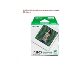 Fuji 富士Instax SQUARE方形拍立得相机，附赠20张4英寸方形相纸，生日礼物，海外版 - 均碼 - 查看 3