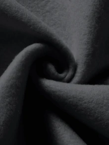 Plus Size Men's Zip-Up Hoodie And Drawstring Waist Sweatpants 2 Piece Set, Autumn/Winter - Dark Grey - View 3