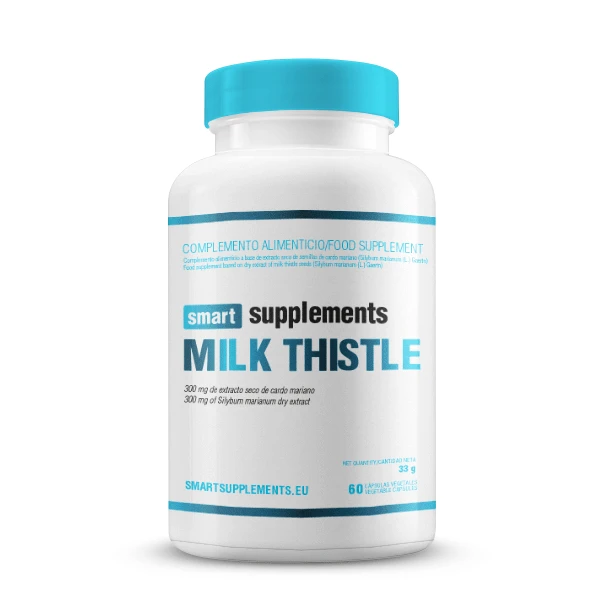 Chardon-Marie (silymarine) 300 mg - 60 gélules végétales - ✅ Livraison gratuite en 48/72 heures dans tout le pays - Compléments alimentaires - Masmusculo : votre magasin de compléments alimentaires de confiance - Qualité maximale - Neutre - Voir 1