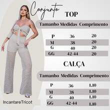 Crochet Knit Set, Top And Pants With Premium Line Lining/ Beach Cover-Up/ Summer/ Fashion - màu đen - Xem 9