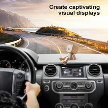 Bambola di legno fatta a mano che si dondola con 12 , decorazione natalizia, regalo di Natale, decorazione da scrivania, accessori per auto, ornamenti per auto, miglior regalo, regalo perfetto, regali creativi, statuetta di legno che si dondola, decorazioni per cruscotto auto con bambola di legno che si dondola, ornamento per auto attivato dal movimento, divertente decorazione da scrivania in legno, decorazione portatile per cruscotto fatta a mano