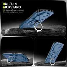 xaa mobile Ringke Heavy Duty Case For Redmi Note 14 Pro 5G, Black Ring + HD Screen Protector - Blue - View 5