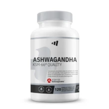 Ashwagandha 600 mg Ksm-66® - 120 gélules végétales - ✅ Livraison gratuite en 48/72 heures dans tout le pays - Réduit la fatigue - Améliore la santé cardiovasculaire - Combat le stress - Améliore la concentration - Aide à mieux dormir - Complément alimentaire à base d'extrait de racine d'ashwagandha. - Masmusculo : votre magasin de compléments alimentaires de confiance - Qualité supérieure - Neutre - Voir 2