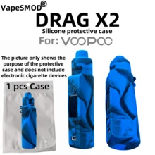 VapeSMOD New Vape Device Drag X2 Protective Case Suitable For VOOPOO Drag X2 Body, Silicone Protective Case With Full Protection, Anti-Slip, Anti-Drop, Integrated Silicone Protective Shell