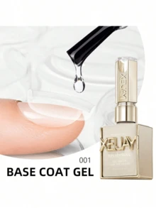 XEIJAYI 1 Chai 15ml Sơn lót móng tay dạng gel, lớp gel tăng cường độ chắc khỏe, gel nối dài móng tay UV/LED có thể tháo gỡ. - Trong sáng - Xem 4