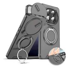 xaa mobile Ringke Heavy Duty Case For Redmi Note 14 Pro 5G, Black Ring + HD Screen Protector - Black - View 1