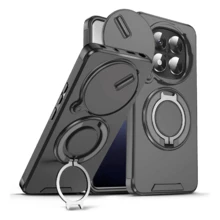 xaa mobile Ringke Heavy Duty Case For Redmi Note 14 Pro 5G, Black Ring + HD Screen Protector - Black - View 2