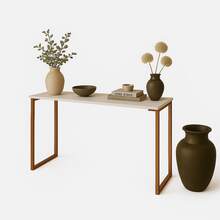 Buffet Table/Sideboard - Industrial Style - Copper Legs -  Top - 銅 - 查看 4