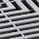 12x12 pouces 40 pièces 0,5 pouces gris foncé