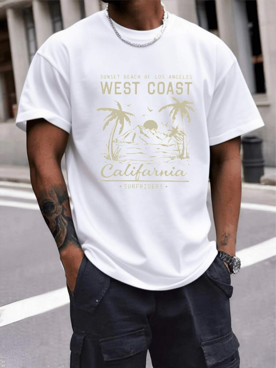 playera de hombre playeras de hombre camisas de hombre parahombre casuales tops deportiva de hombre casual sudadera disfrazropa de hombre - Blanco - Ver 1