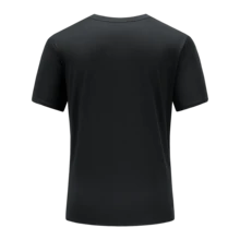 Customized Plus Size Men's T-Shirt, Available In Sizes From 1XL To 6XL. Personalized Graphic And Text Design. Suitable As A Gift, For Special Occasions Like Holidays Or Anniversaries, As Well As Everyday Wear And Outdoor Activities. - Black - View 4