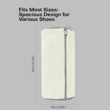Washer Bags: Washer And Dryer Laundry Shoe Bags With Dust-Proof Shoe Covers - Reusable Sneaker And Tennis Shoe Cleaning Bags, Stain-Free Set, White, Shoe Cleaning Bags, Shoe Washing Bags, Shoe Washing Bags, Breathable Mesh Design, Durable Mesh Fabric, Washable Material, Sneaker Enthusiasts, Fitness Enthusiasts