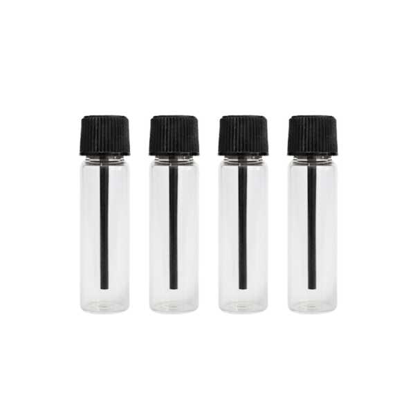 100 Vidro 2ml Vidro Para Amostra De Perfume Flaconete Decante