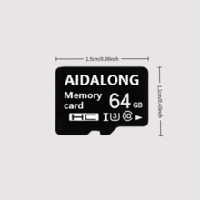 High-Definition Memory Card, Easily Captures Wonderful Moments With Surveillance Cameras, Dashcams, Cameras, And Audio Devices. Compatible With Multiple Digital Devices, Lossless High-Quality Storage To Preserve Precious Memories. - Black - View 2