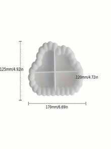 1Bubble Tray Coaster Silicone Molds - DIY Candle Making Supplies - Irregular Shape - Material: Silicone, Bubble Tray Coaster Mold, DIY Gypsum Epoxy Mold For Storage Tray & Coaster Making, Suitable For Home Decoration, Holiday Gifts - Multicolor - View 11