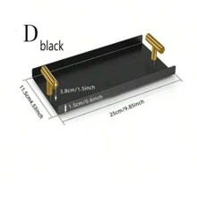 Bathroom Towel Rack, Bathroom Towel Rack Tray, Guest Towel Rack With Golden T-Shaped Handle, Towel Tray, Suitable For Desktops, Kitchen - Multicolor - View 11