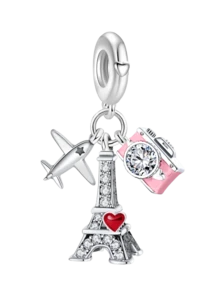 1Pc Elegant Safety Chain Charm For Women Fit Bracelets Bangles DIY Jewelry Making Dating Gift Fine Ladies Jewellery - Silver - View 21