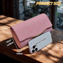 Bolso de mano con lentejuelas elegante - Correa de cadena dorada (uso cruzado/hombro), bordes con ribete metálico | Diseño fruncido, bolso de noche ligero para mujeres | 5 colores | Perfecto para bodas y bailes de graduación