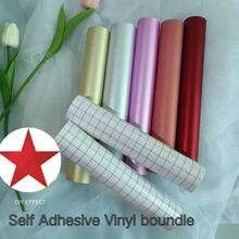 Self-Adhesive Permanent Vinyl Sticker Set, Suitable For Mugs, Glasses, Windows, Party Decorations, Crafts Cutting, Home Decor - Multicolor - View 8