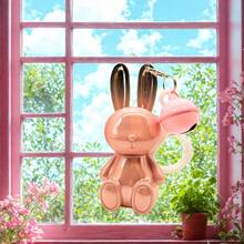 XINSON Labial Mate 2 Piezas Llavero Conejo Lip Mud Labial Rabbit Velvet Gegebear Kawaii 2 Colores - #6 - Ver 5
