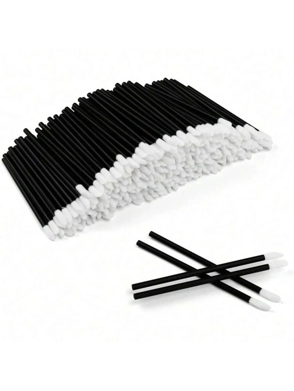 500 szt. 50 szt. Jednorazowy sztyft do ust Szminka Aplikator Błyszczyk do ust Sztyft do makijażu bezpyłowy Narzędzie kosmetyczne