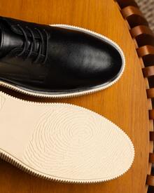 Men's Oxford Dress Shoes Maximus Genuine Leather Stylish Business Party Church - 黑色 - 查看 7