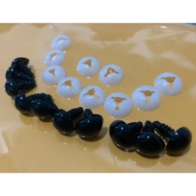 10 pezzi Accessori fai-da-te per bambole di peluche, nasi triangolari di animali per orsacchiotti - Multicolore - Visualizzare 14