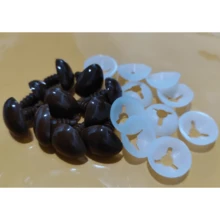10 pezzi Accessori fai-da-te per bambole di peluche, nasi triangolari di animali per orsacchiotti - Multicolore - Visualizzare 19