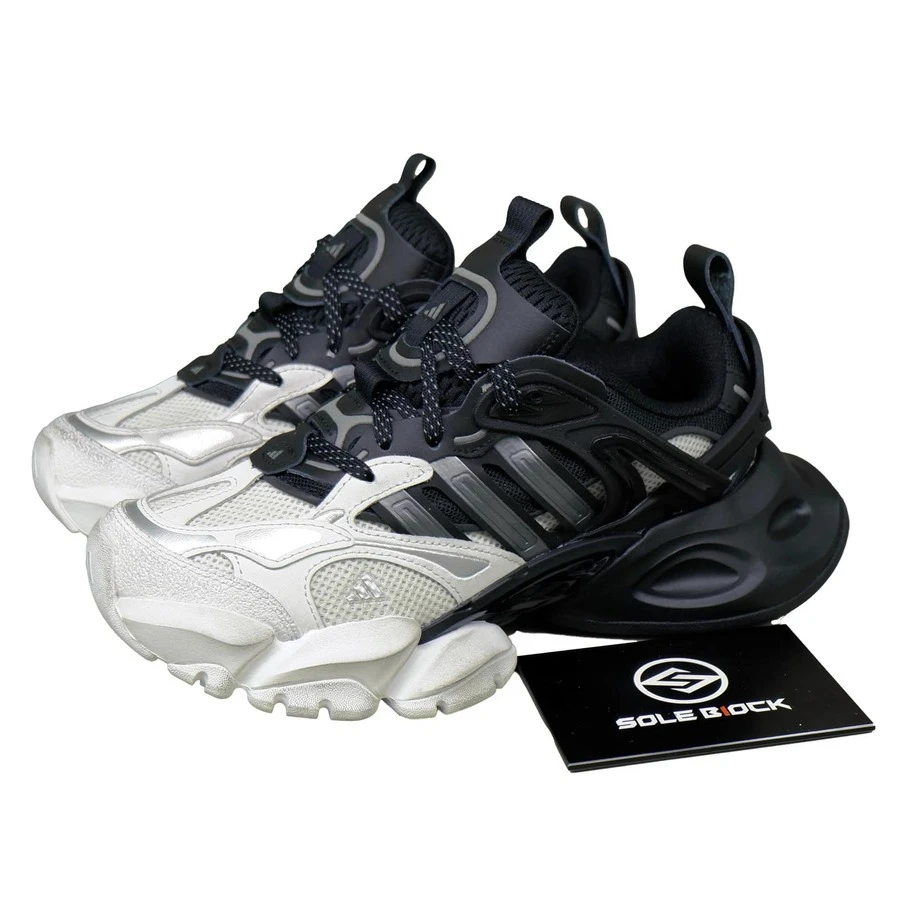 Adidas Xlg Runner Deluxe 'White Black' JR0861 Unisex - Grey - View 1