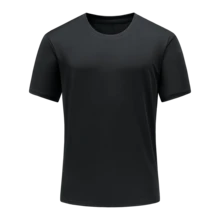Customized Plus Size Men's T-Shirt, Available In Sizes From 1XL To 6XL. Personalized Graphic And Text Design. Suitable As A Gift, For Special Occasions Like Holidays Or Anniversaries, As Well As Everyday Wear And Outdoor Activities. - Black - View 3