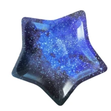 加厚星形纸盘 一次性派对餐盘 五角星餐具装饰 毕业典礼 独立日 婚礼 生日 婴儿派对 7英寸 - printcolor - 查看 6