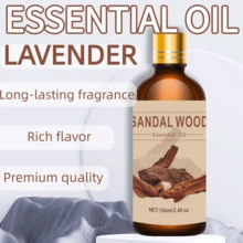 100% 纯檀香精油，3 种尺寸：100ml、30ml、10ml，适用于扩散器、扩散石、加湿器，适用于卧室、汽车、房间、浴室 - 純正檀木精油 - 查看 7