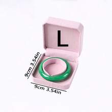 1pc Elegant Velvet Jewelry Box For Organizing Bracelets, Rings, Pendants, Earrings, And Necklaces, Perfect For Home And Travel, Ideal Valentine's Day Gift, Thoughtful Back To School Present, Stylish Storage Solution For Holiday Celebrations And Special Occasions, Enhance Your Jewelry Collection With This Chic Organizer - Pink - View 10