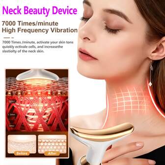 Anti Wrinkle Facial Massager Anti-Aging Neck Tightening Face Shaper Multifunction Face Sculpting Device Firming For Women Men