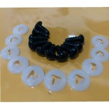 10 pezzi Accessori fai-da-te per bambole di peluche, nasi triangolari di animali per orsacchiotti - Multicolore - Visualizzare 22