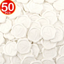 CYFUN DESIGN 25Pcs/30Pcs/50Pcs Heart/Flower Branch Pattern Wax Seal Stickers, Envelope Seal Stickers, Envelope Seal Self-Adhesive Gold Stickers For Wedding Party Birthday Gift Back To School