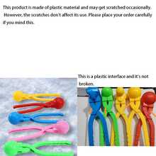 1个加厚大号雪球夹,配有小鸭子、雪人、爱心、恐龙等造型的雪球游戏工具,可用于打雪仗,是冬季、生日和新年礼物的理想之选。 - 彩色 - 查看 9