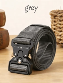 Tactical Nylon Waistband, Adjustable Metal Buckle, Cobra Buckle, Zinc Alloy Buckle, Safety Buckle