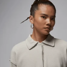 Nike Women's Sportswear Fleece Long Sleeve Top HV0354-104