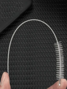 Straw Cleaner Brush Extend 12 Inch, Extra Wide 12mm Diam Pipe Cleaners, Extra Long Straw Brush For Sippy Cup, Water Bottle And Tubes, Drinking Straw Cleaning Brush - trắng - Xem 5