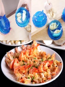 1 buah Alat Penekan Bawang Putih, Penghancur Bawang Putih Manual, Pengupas Bawang Putih, Alat Penekan Bawang Putih Genggam untuk Dapur Rumah, Alat Dapur Kecil, Cocok untuk Menekan Bawang Putih, Bawang Bombay, Buah, Salad, Sayuran, Aksesoris Barbekyu, Pencincang Sayuran, Aksesoris Dapur (Warna dan Gaya Acak) - MultiWarna - View 5