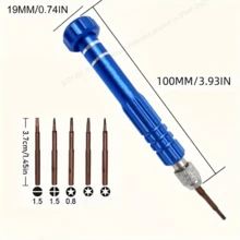 1 Juego de llavero con destornillador portátil y destornillador de ranura - Accesorios de camping Herramienta de reparación versátil mini de bolsillo Accesorios de coche Dije de bolso Accesorios escolares Regalos góticos lindos de Navidad Ideas de regalo Portaidentificaciones con cordón para bolso Accesorios de coche Dijes de bolso - Multicolor - Ver 4