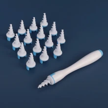 Ear Pick - Made Of High - Quality Material, Such As Soft Silicone Or Durable Stainless Steel, Effectively Removes Earwax And Itches - trắng - Xem 8