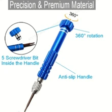 1 Juego de llavero con destornillador portátil y destornillador de ranura - Accesorios de camping Herramienta de reparación versátil mini de bolsillo Accesorios de coche Dije de bolso Accesorios escolares Regalos góticos lindos de Navidad Ideas de regalo Portaidentificaciones con cordón para bolso Accesorios de coche Dijes de bolso - Multicolor - Ver 7