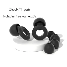 6pcs Silicone Earplugs, 1 Set Of Silicone Earplugs, Including 2 Earplugs And 4 Spare Accessories, Designed For Sleep And Noise Isolation, Gentle On The Ears. Nighttime Noise Reduction Earplugs And Anti-Snoring Noise Isolation, Suitable For Sleeping, Napping, Working, Studying, Back-To-School Gifts, And Christmas Gifts. - Multicolor - View 12